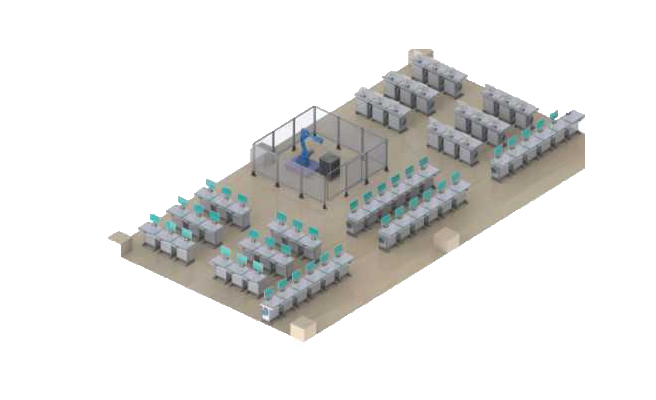 工业机器人理实一体化实训平台
